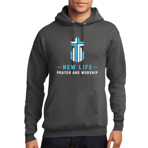 New Life - Core Fleece Pullover Hooded Sweatshirt Thumbnail